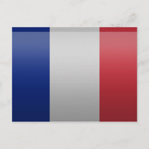 Postal Bandera de Francia