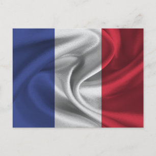 Postal Bandera de Francia