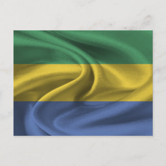 Postal Bandera de Gabón