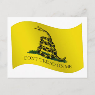 Postal Bandera de Gadsden, no me toques