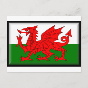 Postal Bandera de Gales