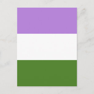 Postal Bandera de género