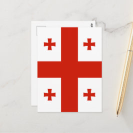 Postal Bandera de Georgia