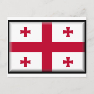 Postal Bandera de Georgia