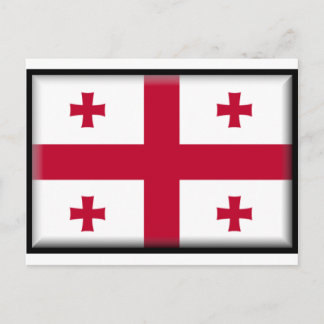 Postal Bandera de Georgia