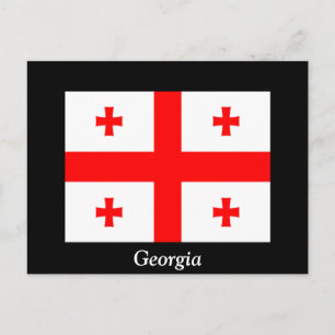 Postal Bandera de Georgia (país)