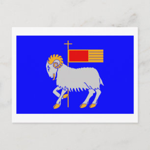 Postal Bandera de Gotlands län