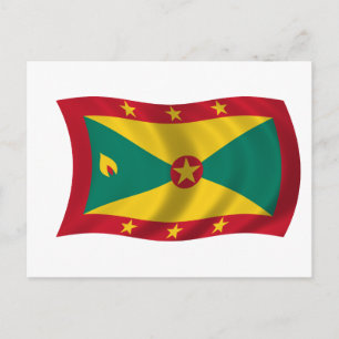 Postal Bandera de Granada