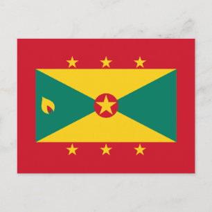 Postal Bandera de Granada
