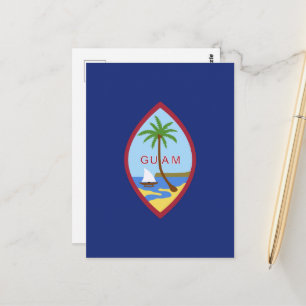 Postal Bandera de Guam