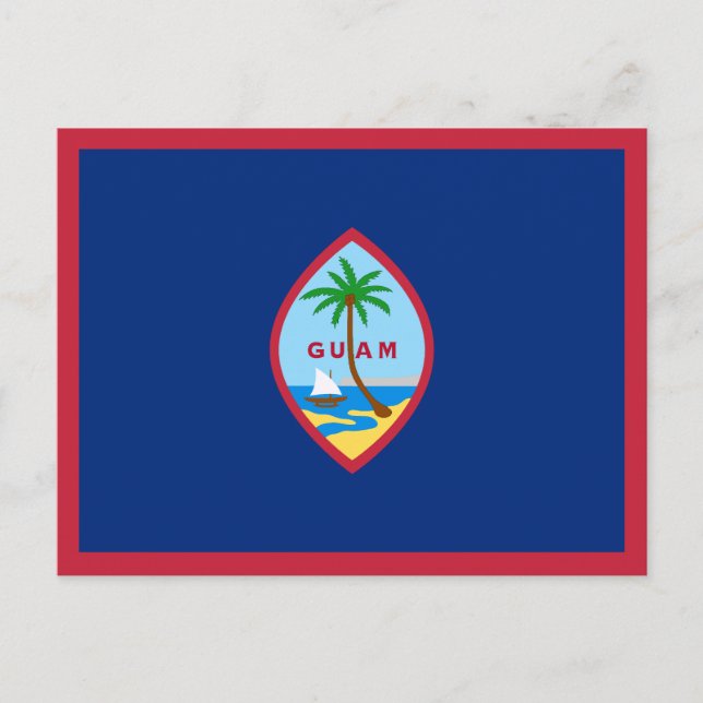 Postal Bandera de Guam (Anverso)