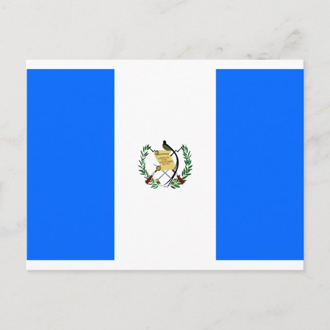 Postal Bandera de Guatemala (Anverso)