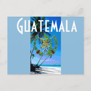 Postal Bandera de Guatemala