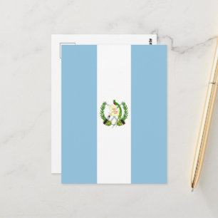 Postal Bandera de Guatemala