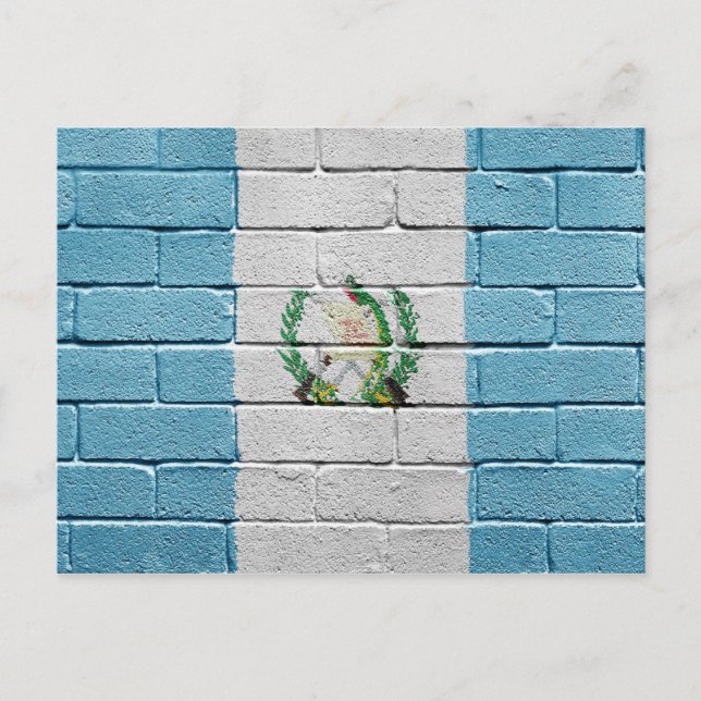 Postal Bandera de Guatemala (Anverso)