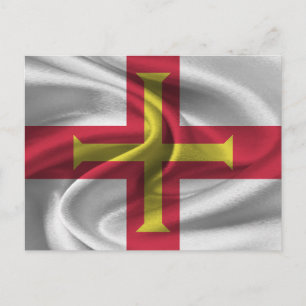 Postal Bandera de Guernsey