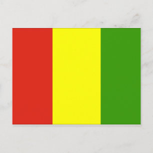 Postal Bandera de Guinea
