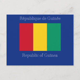 Postal Bandera de Guinea
