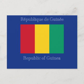 Postal Bandera de Guinea
