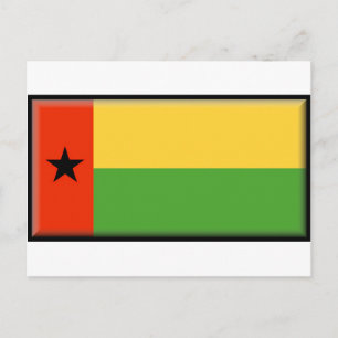 Postal Bandera de Guinea-Bissau