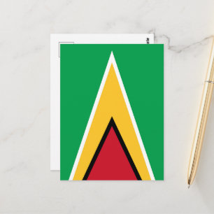 Postal Bandera de Guyana