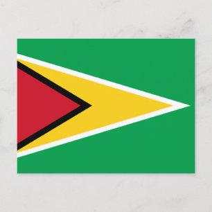 Postal Bandera de Guyana