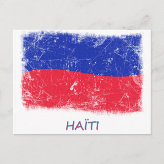 Postal Bandera de Haití