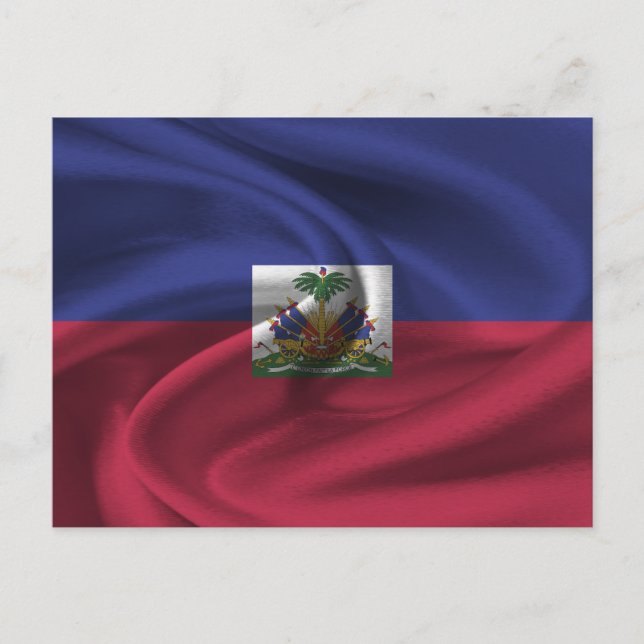 Postal Bandera de Haití (Anverso)