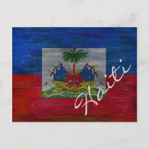 Postal Bandera de Haití - Bandera haitiana - Personalizar