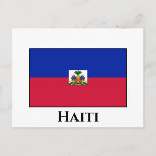 Postal Bandera de Haití (haitiana)