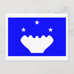 Postal Bandera de Hatohobei