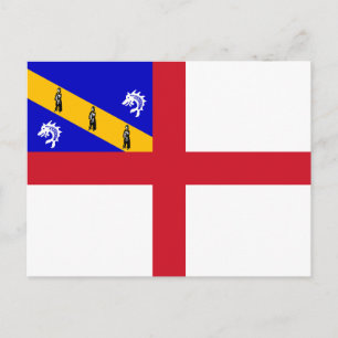 Postal Bandera de Herm
