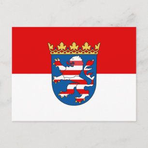 Postal Bandera de Hesse