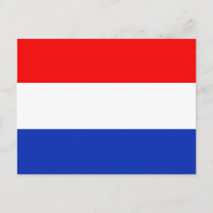 Postal Bandera de Holanda