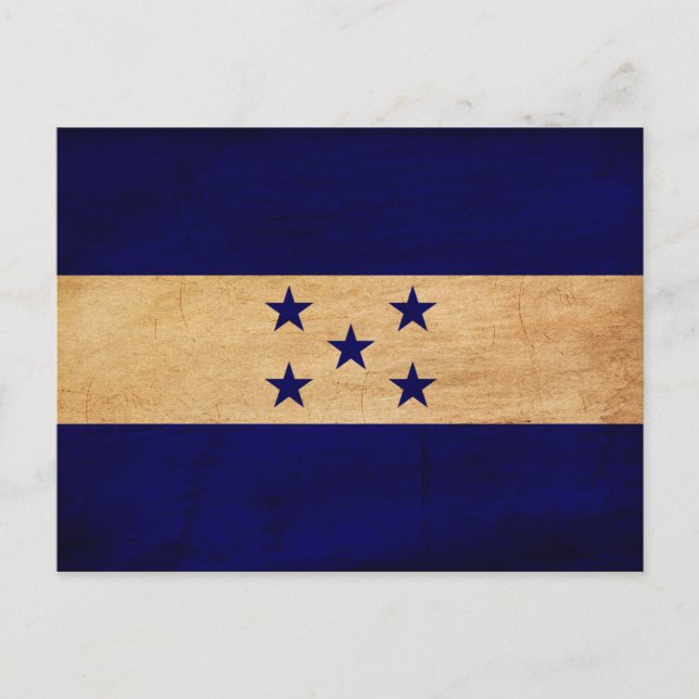 Postal Bandera de Honduras (Anverso)