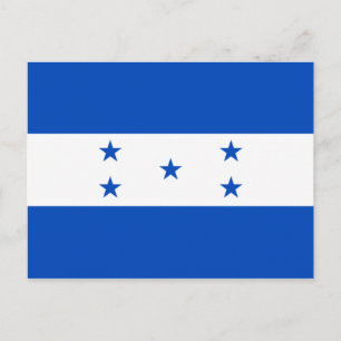 Postal Bandera de Honduras