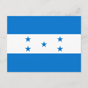 Postal Bandera de Honduras