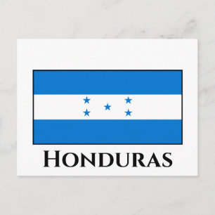 Postal Bandera de Honduras