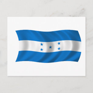 Postal Bandera de Honduras