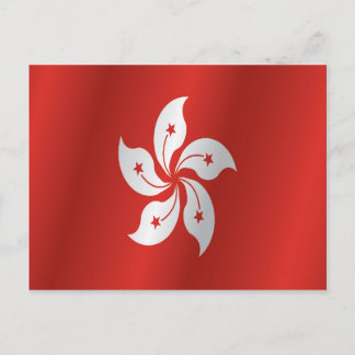 Postal Bandera de Hong Kong
