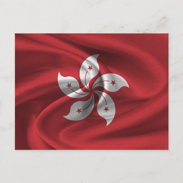 Postal Bandera de Hong Kong (Anverso)