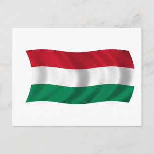 Postal Bandera de Hungría