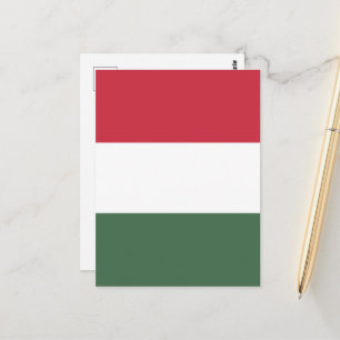 Postal Bandera de Hungría