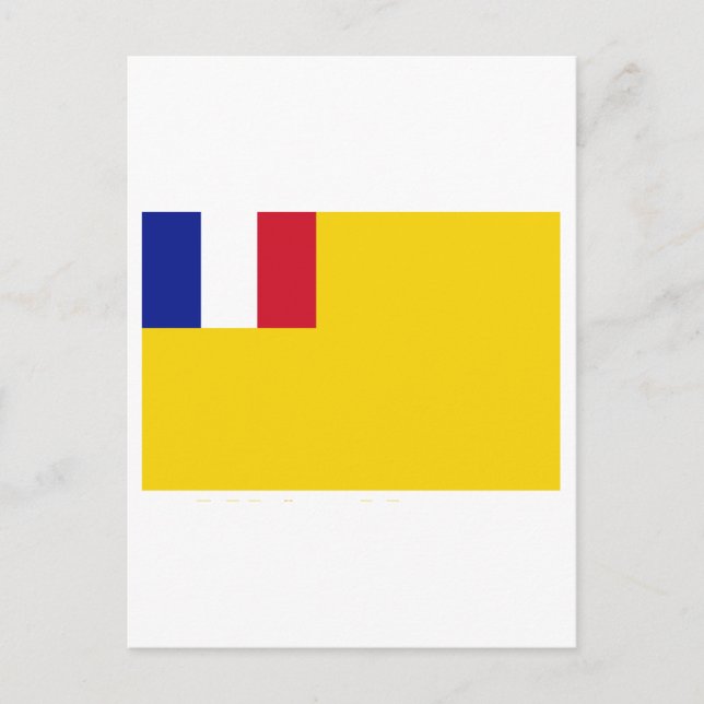 Postal Bandera de Indochina Francesa (1887-1954) (Anverso)