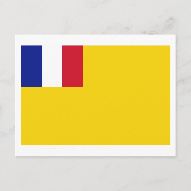 Postal Bandera de Indochina Francesa (1887-1954) (Anverso)