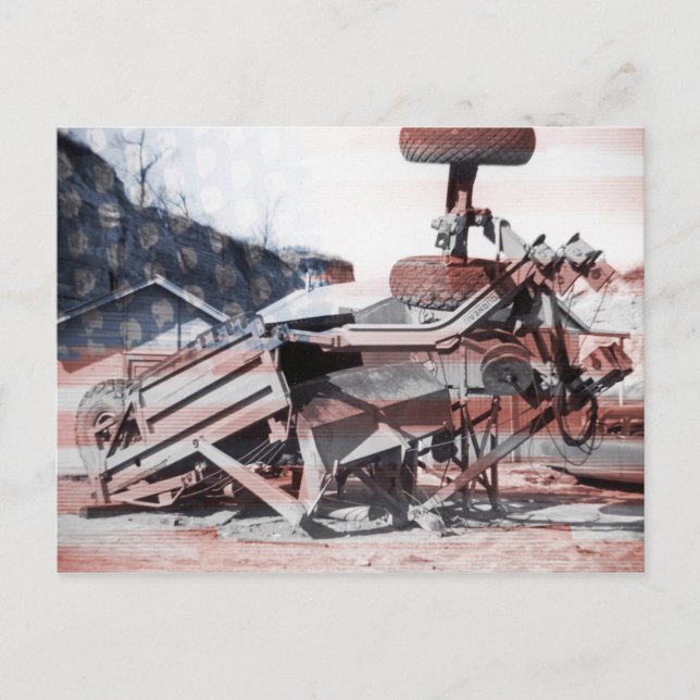 Postal Bandera de Ingeniero Operativo del Equipo de Movim (Anverso)