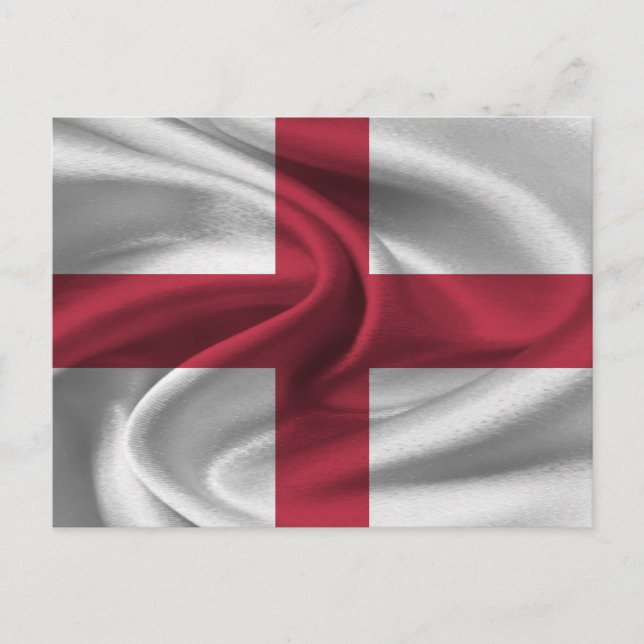 Postal Bandera de Inglaterra (Anverso)