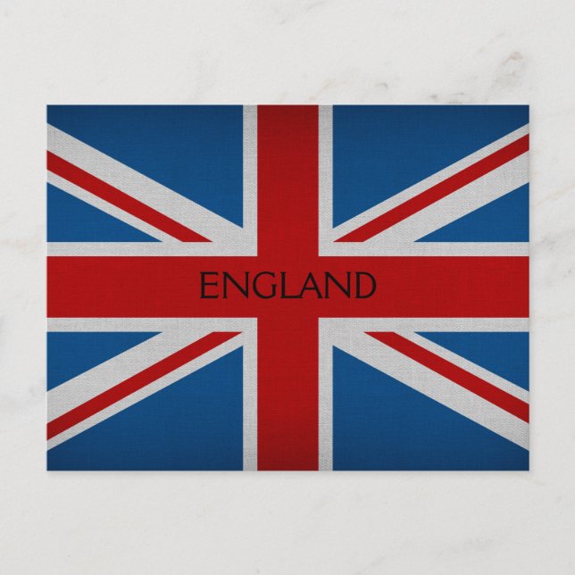 Postal Bandera de Inglaterra (Anverso)