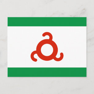 Postal Bandera de Ingusetia