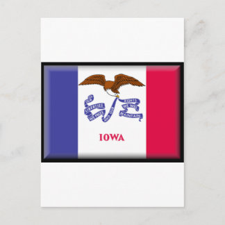Postal Bandera de Iowa